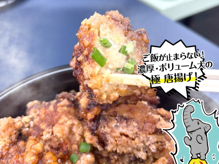 唐揚げ専門からはちさんの「-極-唐揚げ」は特製漬けダレの濃厚な味わいでご飯が止まらない!